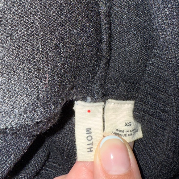 Anthropologie Moth black hoodie - Picture 2 of 4